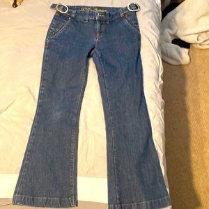 Guess low rise y2k 2000’s boot cut jeans